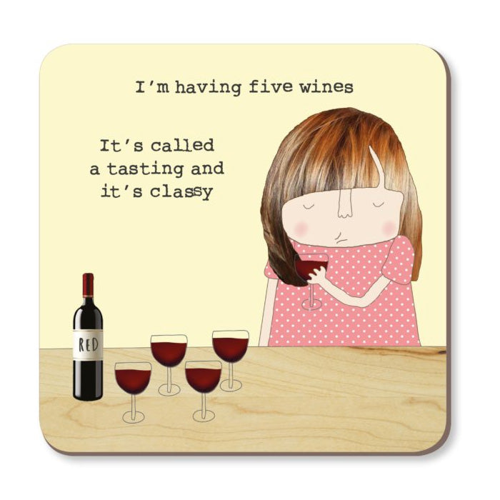 Rosie Made A Thing Coaster - various designs