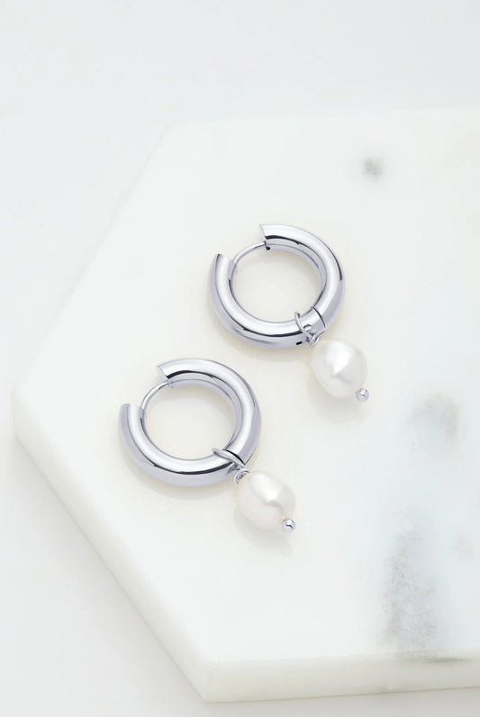 Zafino Charlie Hoop - gold & silver