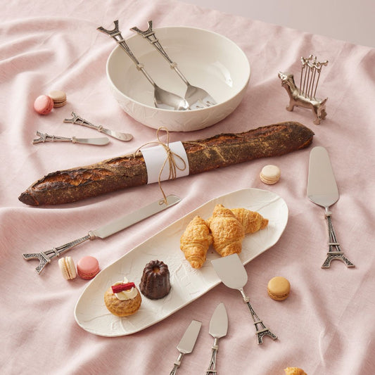 Pilbeam Eiffel Tower Cheese Knives - antique silver