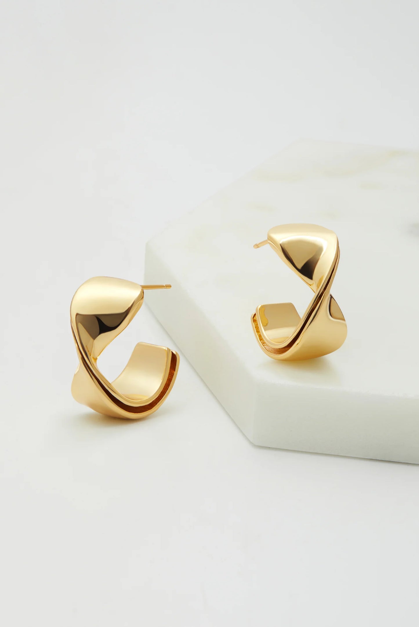 Zafino Marnie Hoop - Gold & Silver
