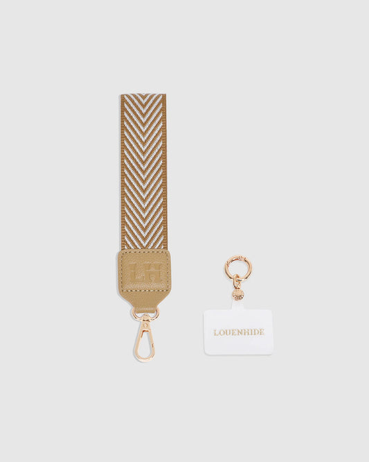 Louenhide Iris keyring with phone attachment