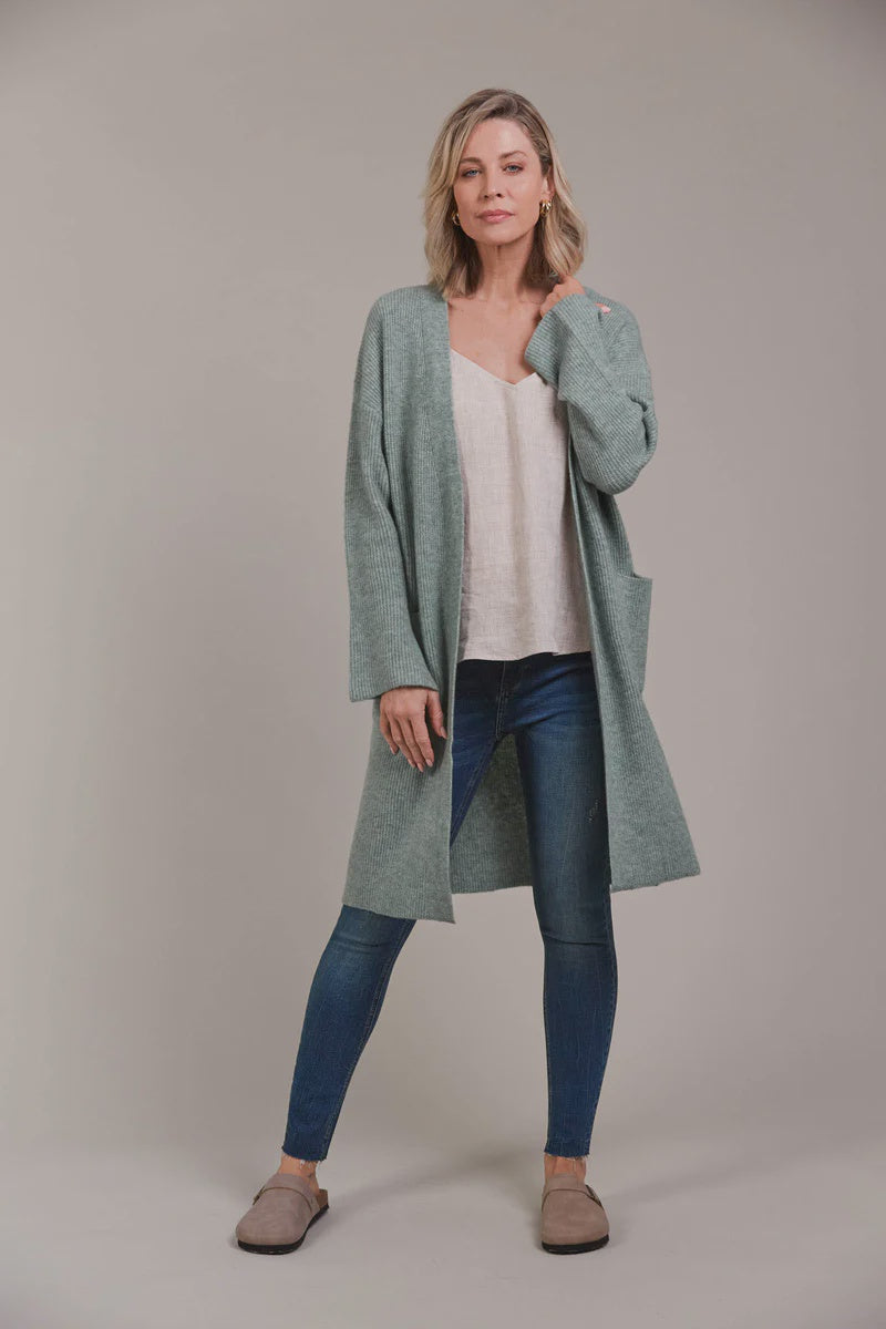 Eb & Ive Merano Oversized Cardigan - jasper