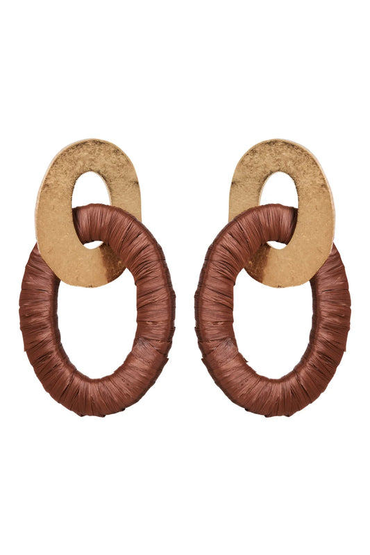 Eb & Ive Masa Link Earring