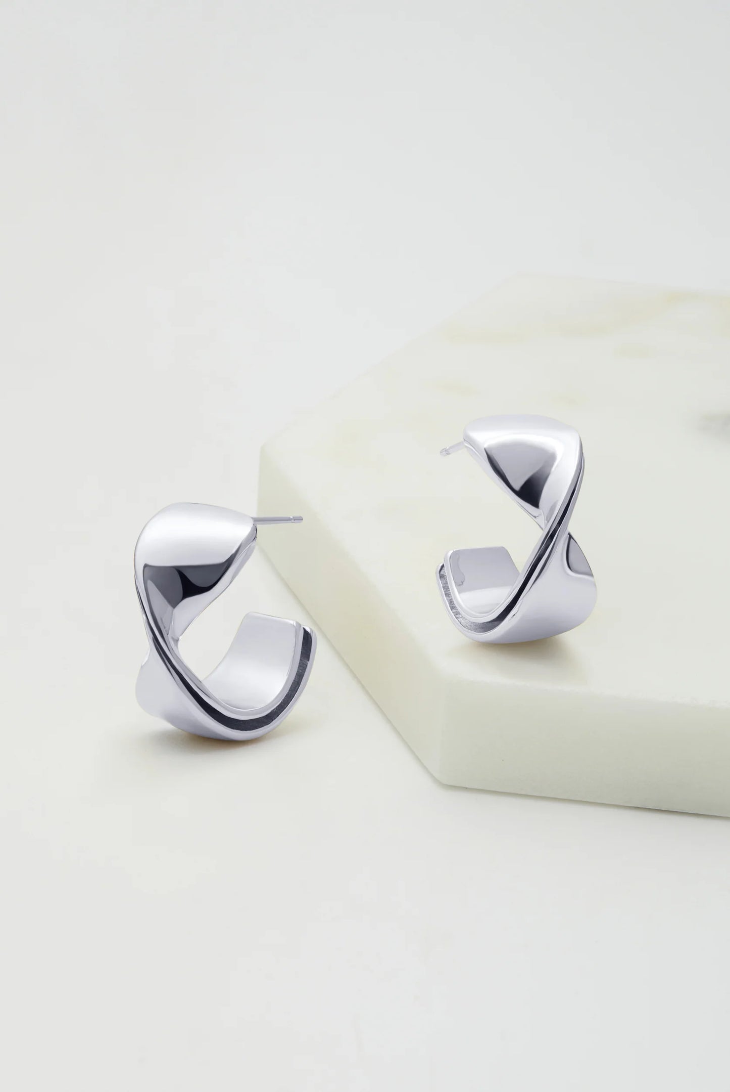 Zafino Marnie Hoop - Gold & Silver