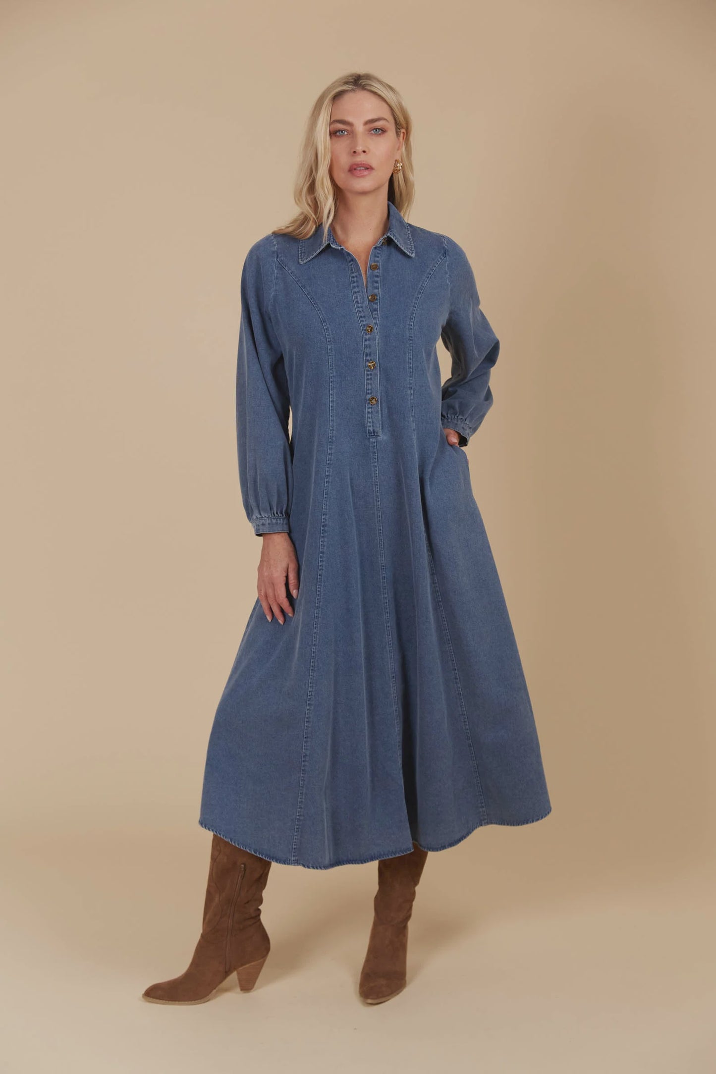 Isle of Mine Freya Dress - denim