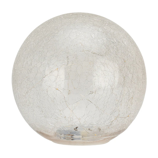 Annabel Trends Large Glass Crackle Ball