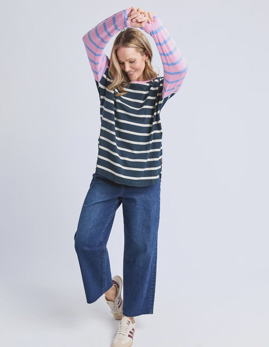 Elm Marta Stripe L/S Tee