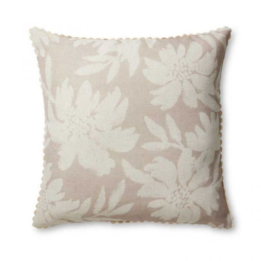 Madras Link Eve Floral Cushion - neutral