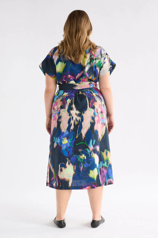 Elk Lato Dress - vaara print