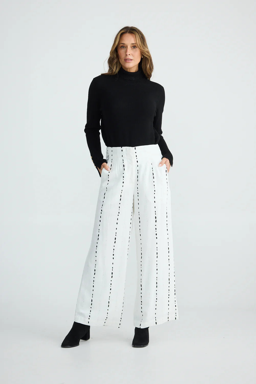 Brave & True Dana Pant - blurred lines