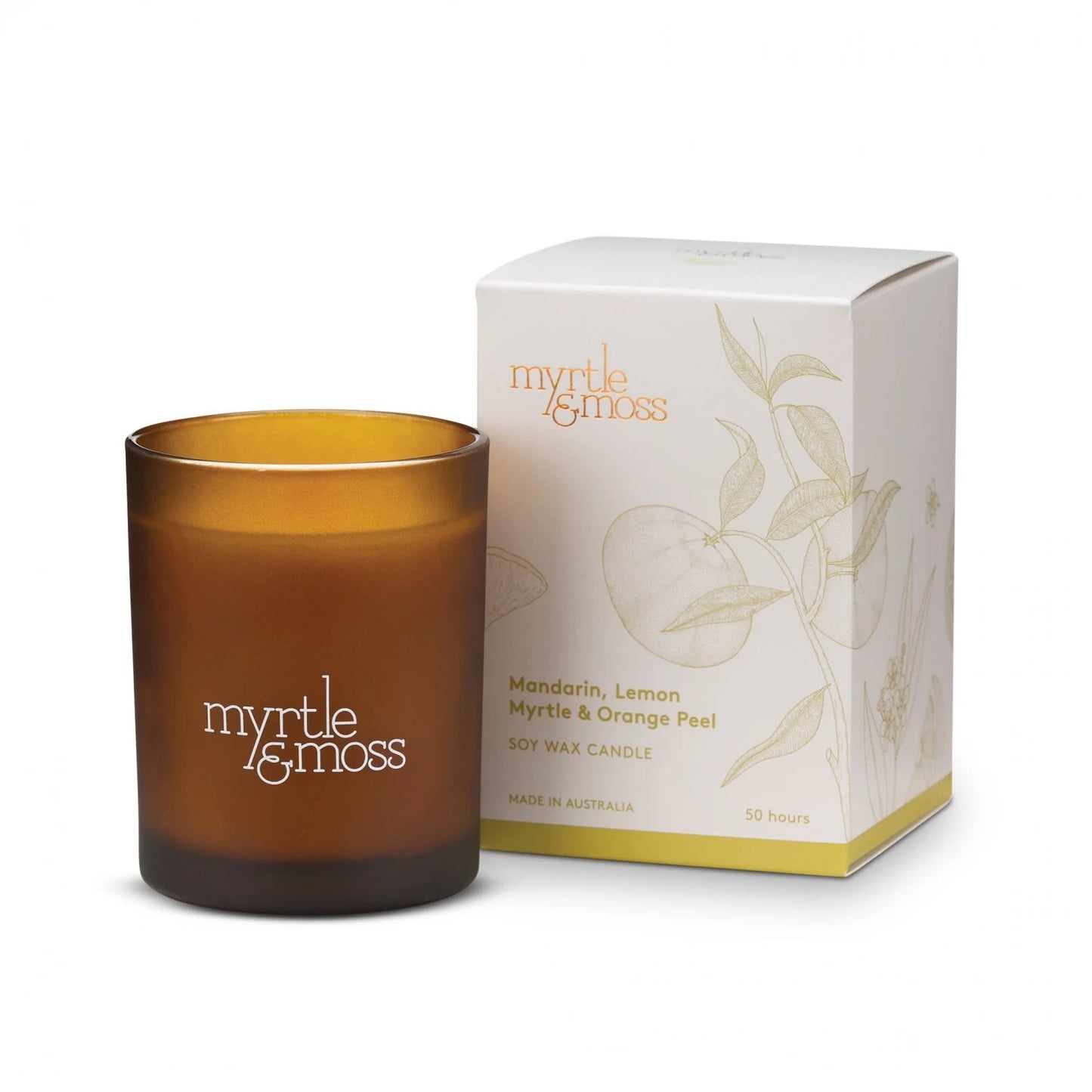 Myrtle & Moss Soy Wax Candle - various fragrances