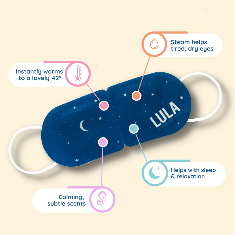 Lula Self-Warming Eye Mask - various fragrances