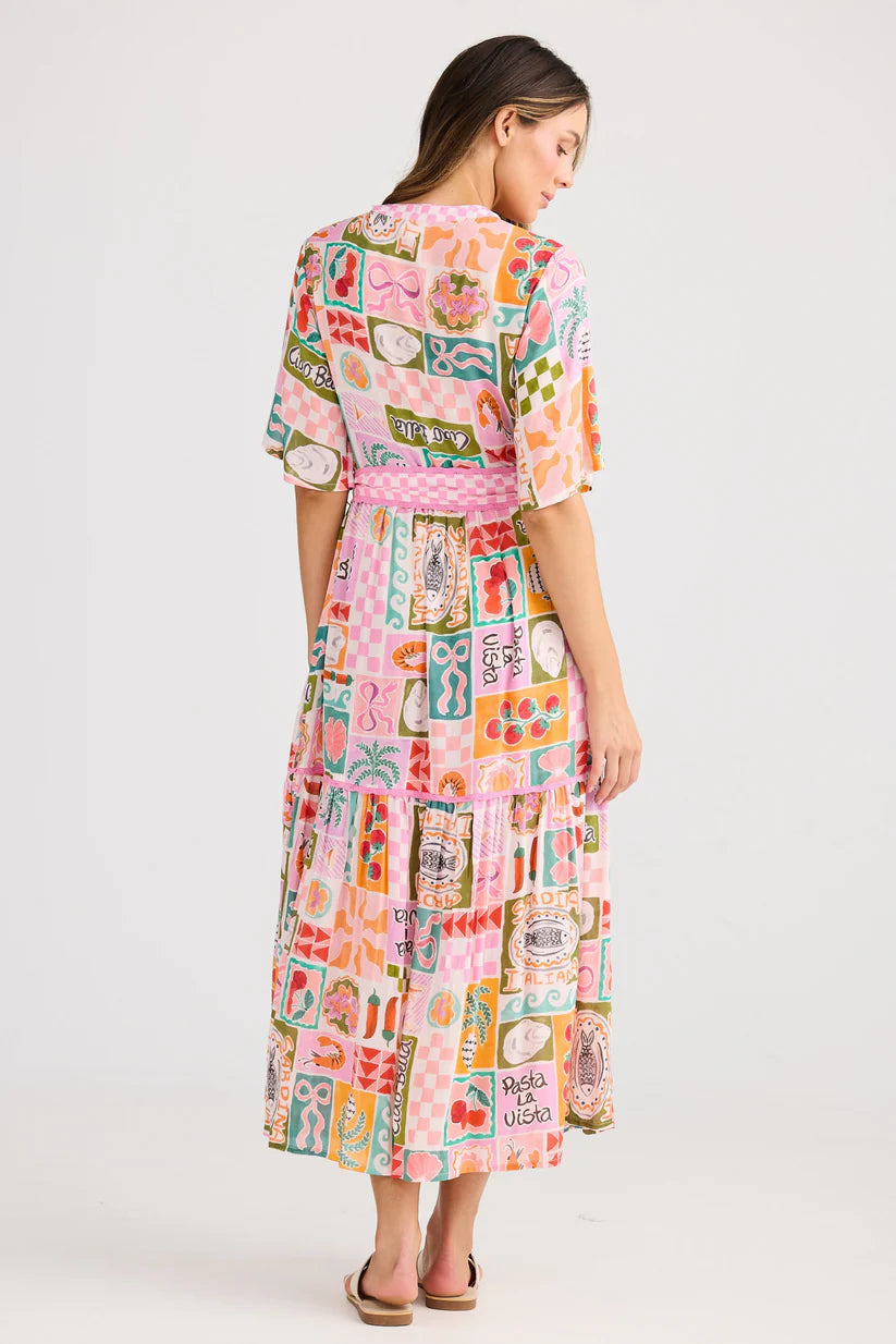 Holiday Lynwood Dress - sardinia summer