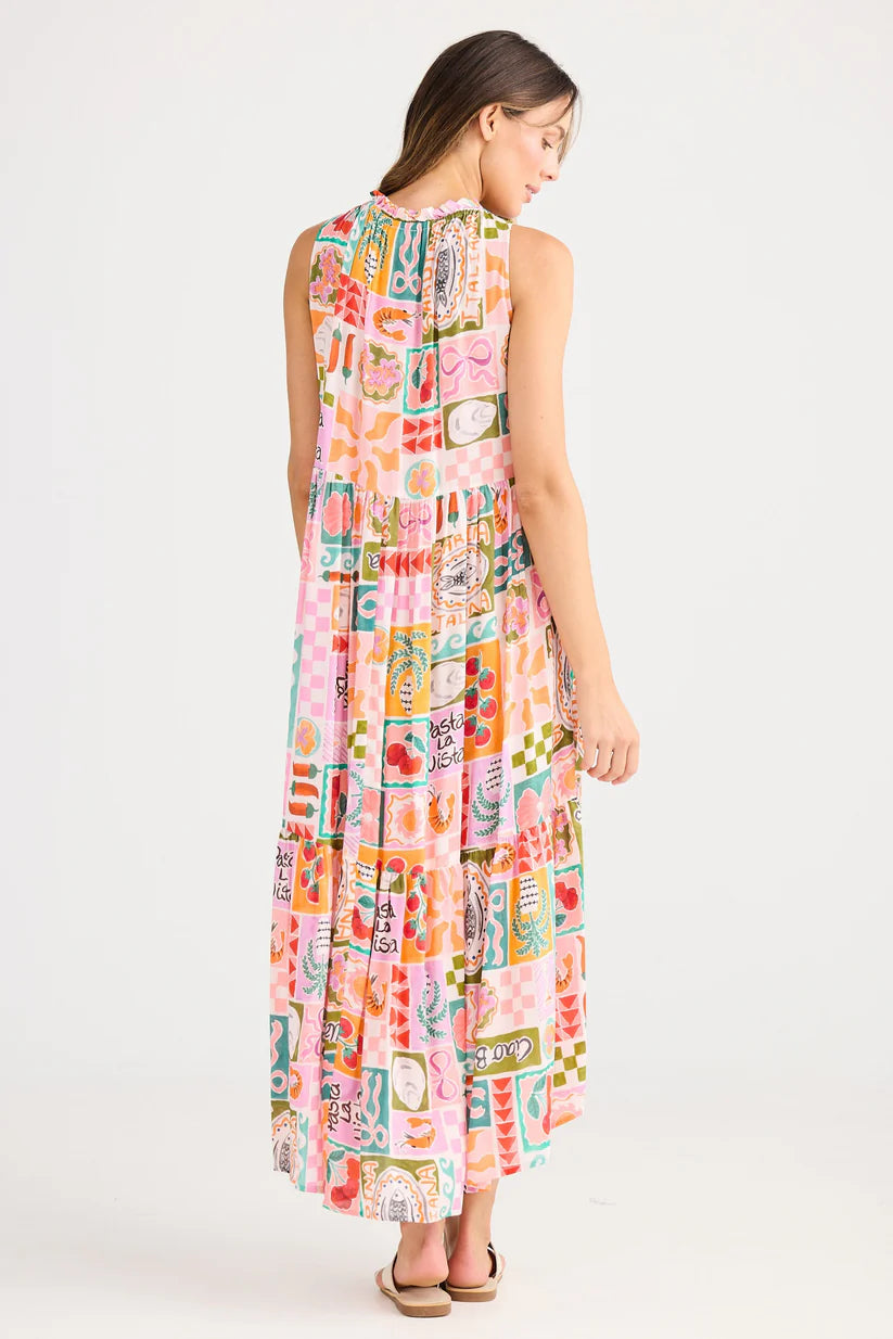 Holiday Margot Dress - sardinia summer