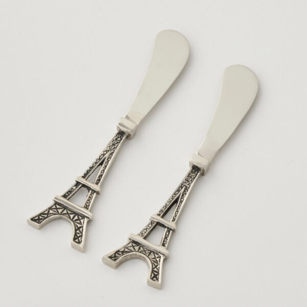 Pilbeam Eiffel Tower Set of 2 Spreaders - antique silver