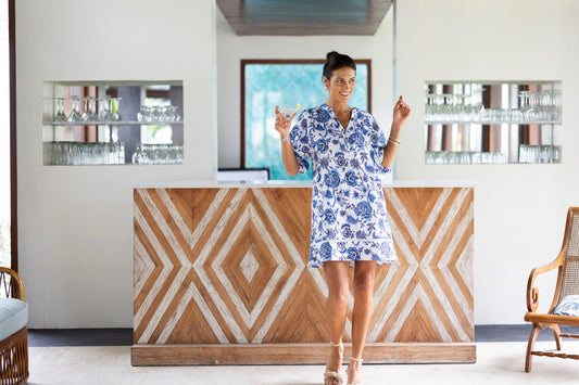 Humidity Rosa Shift dress