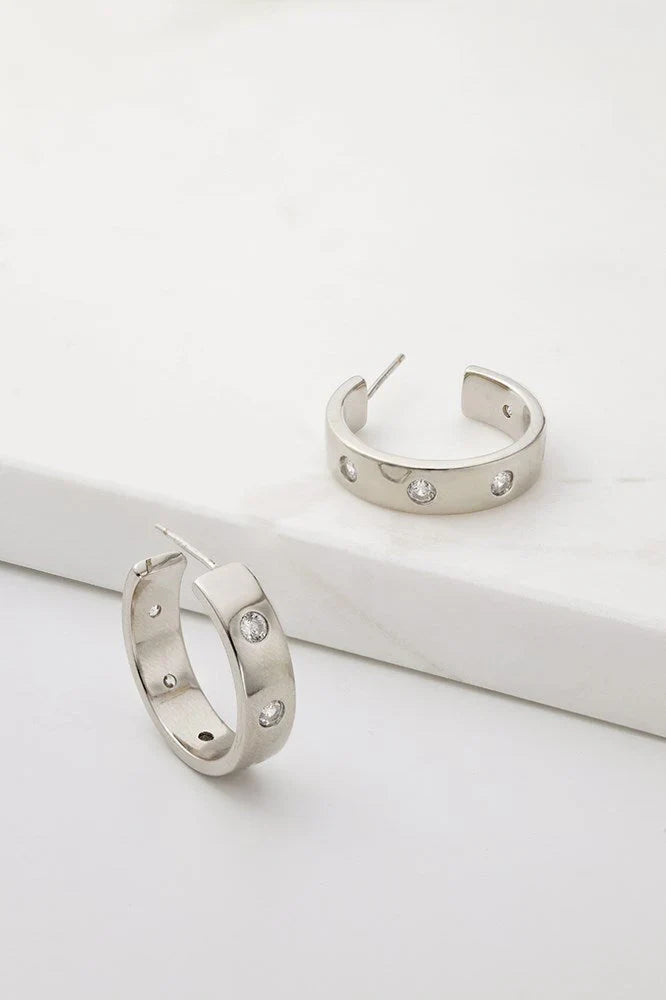 Zafino Kristen Hoop - gold & silver