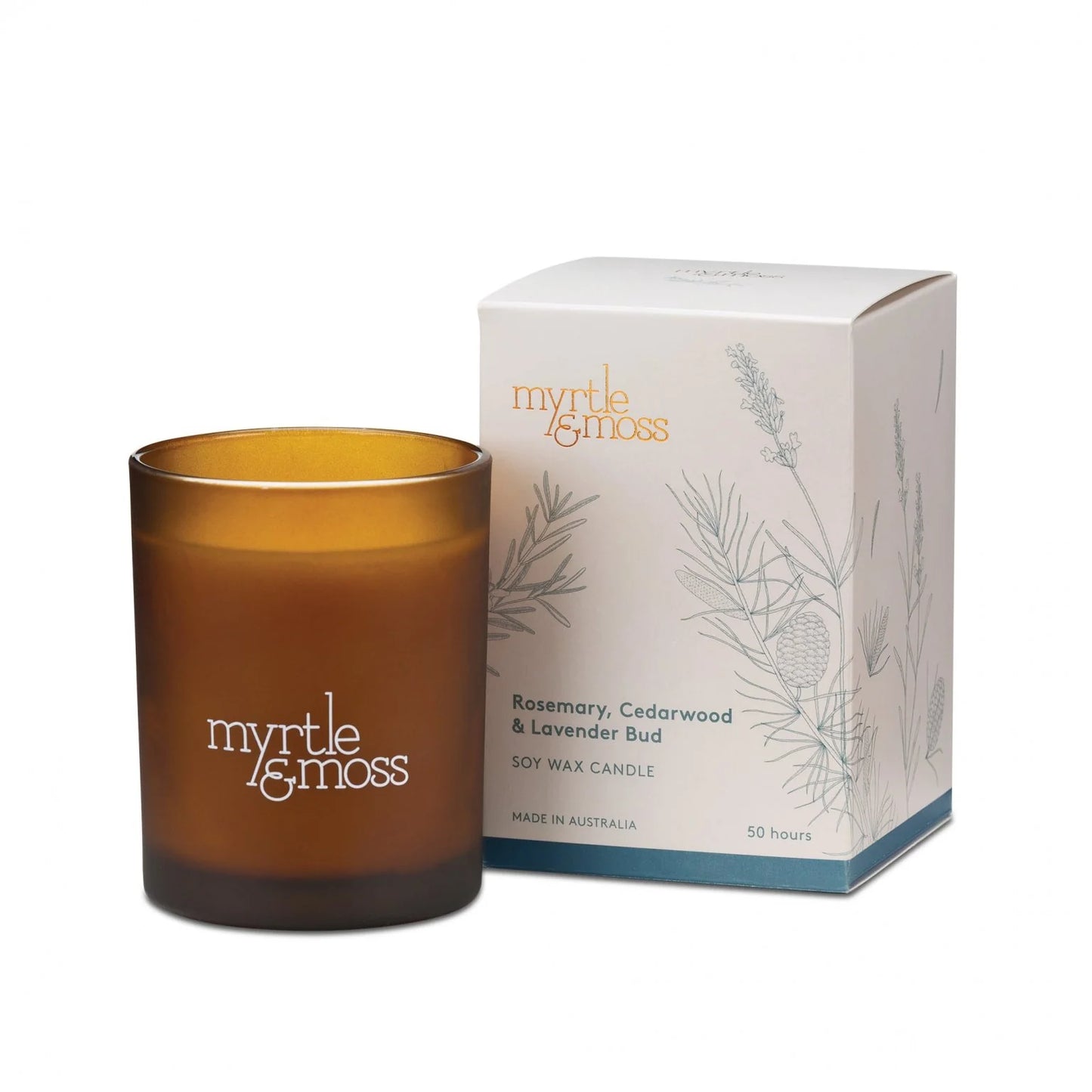 Myrtle & Moss Soy Wax Candle - various fragrances