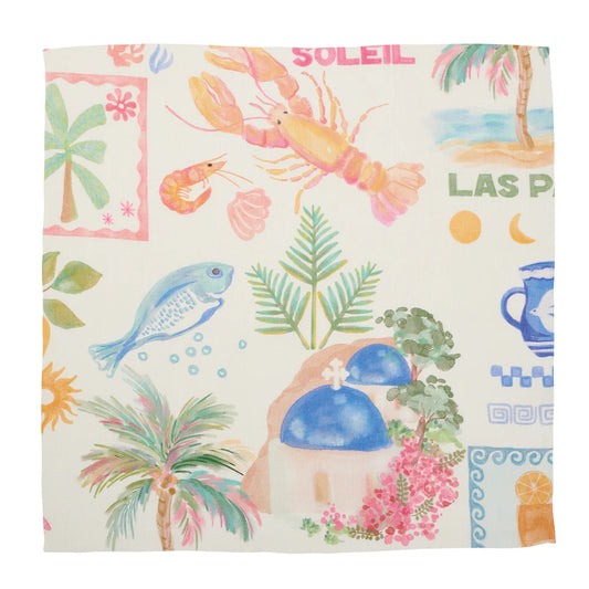 Annabel Trends Linen Napkin Set - various designs