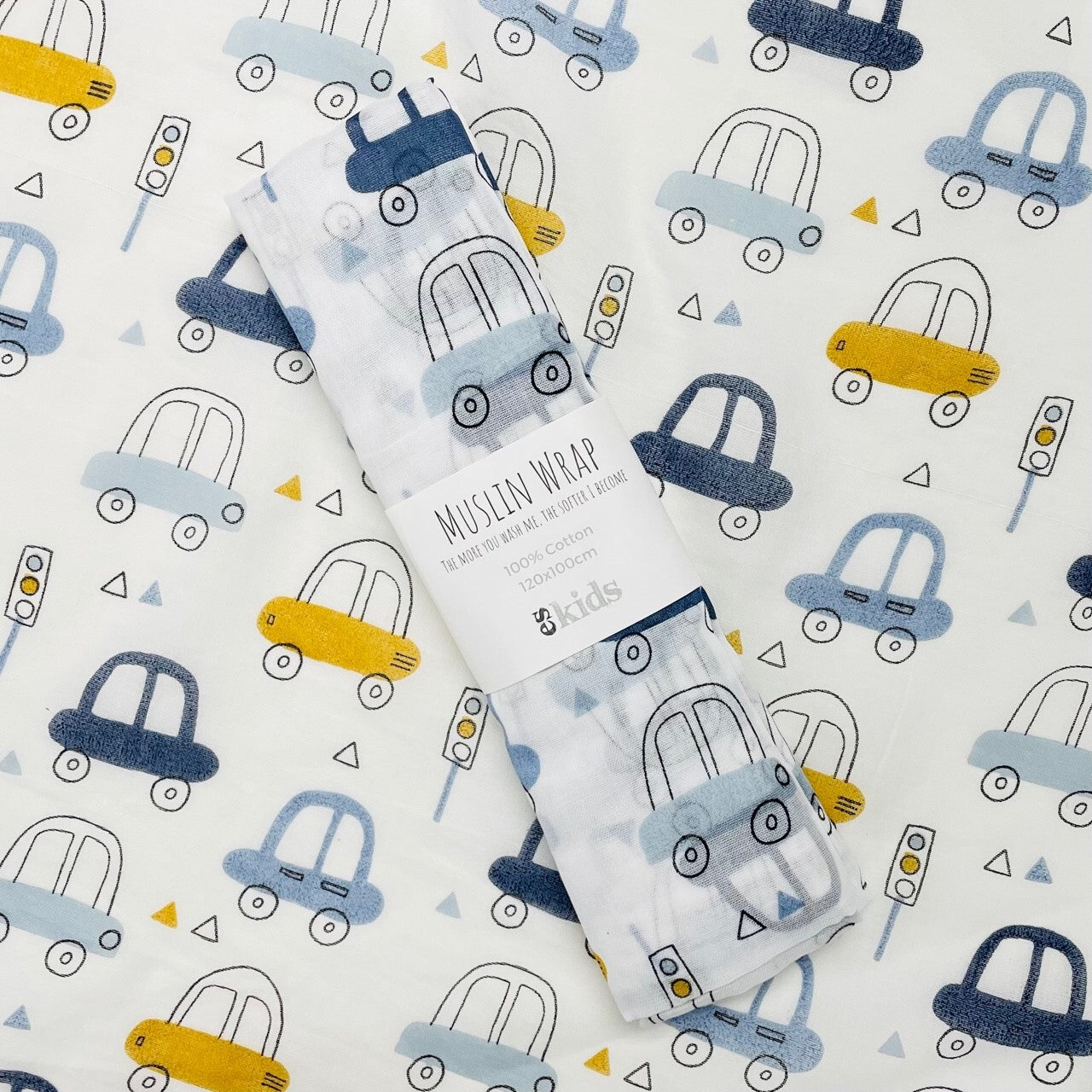 ES Kids Muslin Wraps - various colours