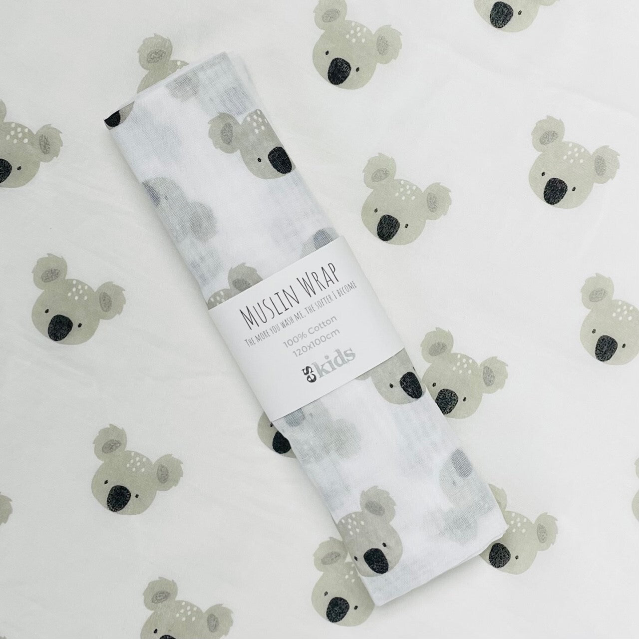 ES Kids Muslin Wraps - various colours