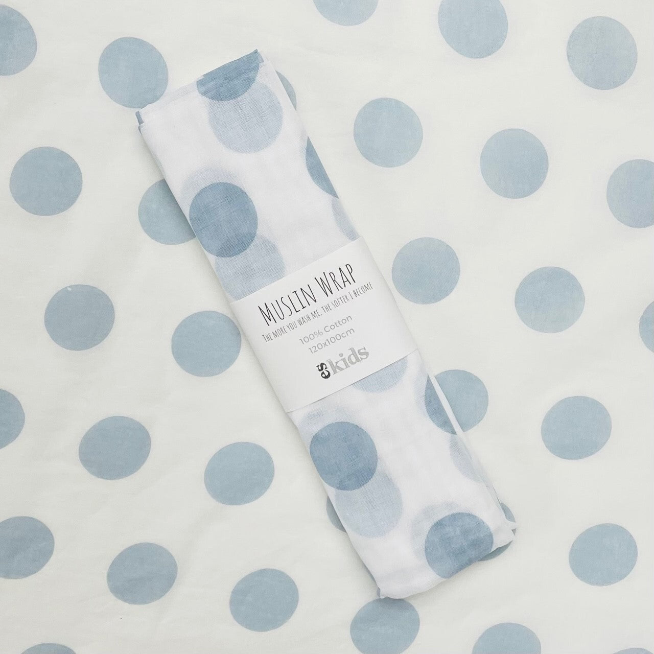ES Kids Muslin Wraps - various colours