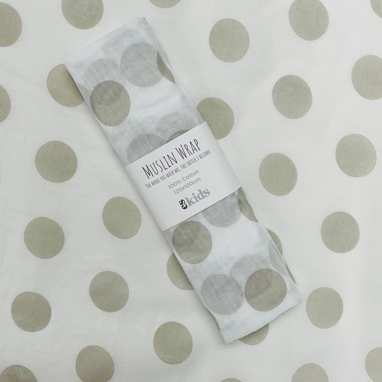 ES Kids Muslin Wraps - various colours