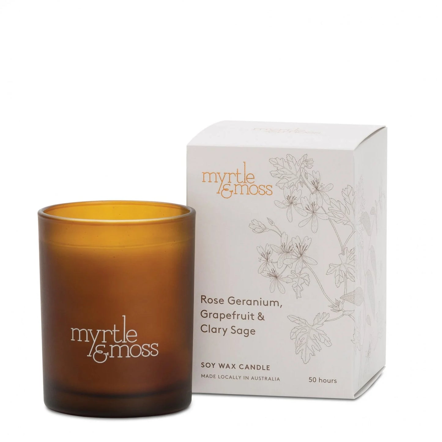 Myrtle & Moss Soy Wax Candle - various fragrances