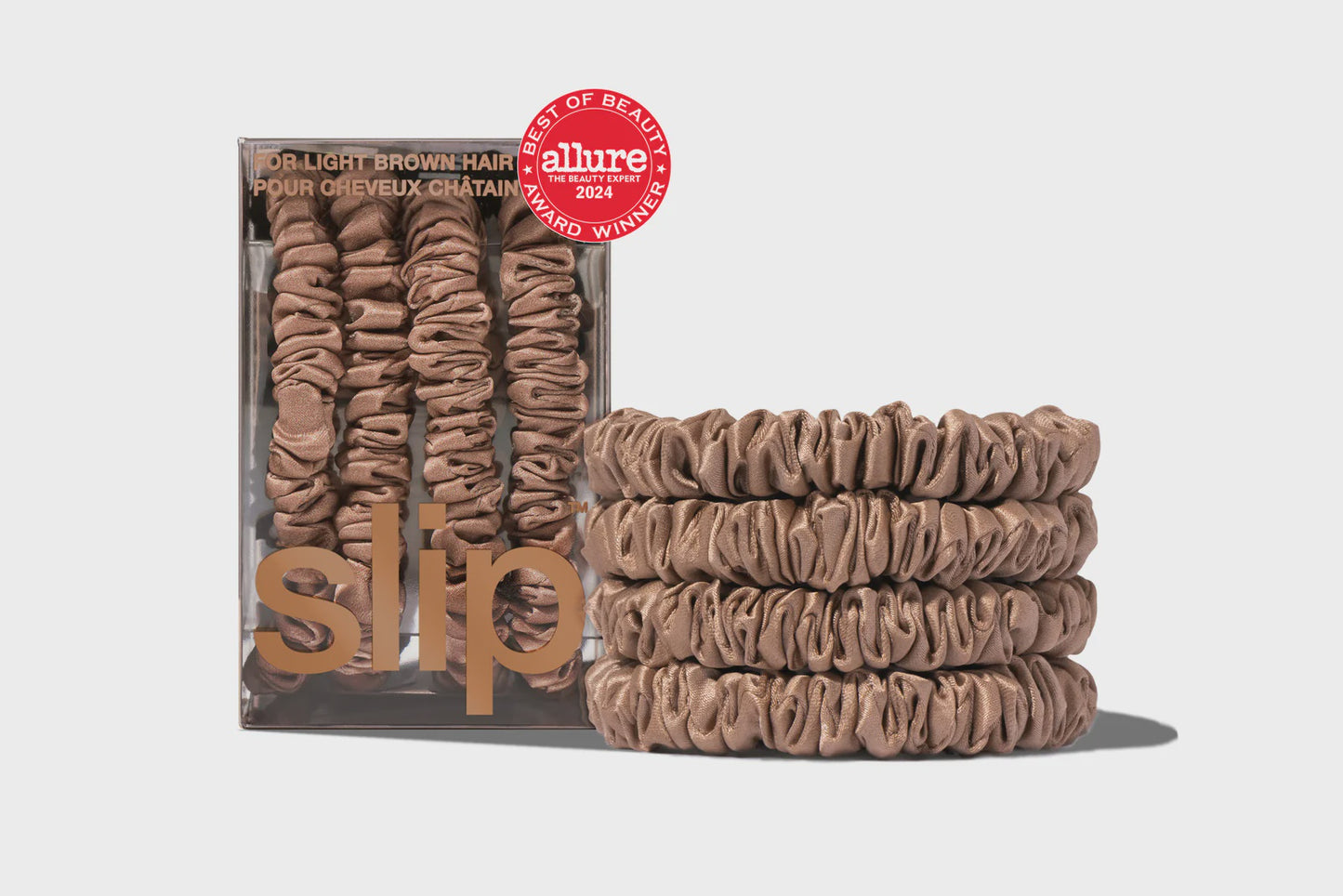 Slip Silk Basics Skinny Scrunchies - various colours