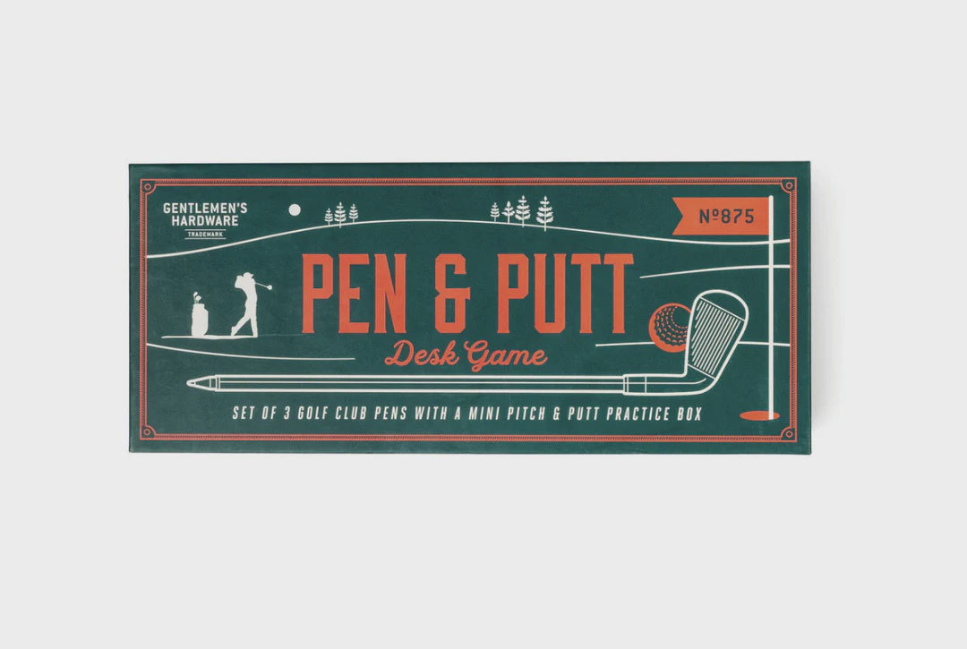 Gentlemen's hardware Pen & Putt Desk Game