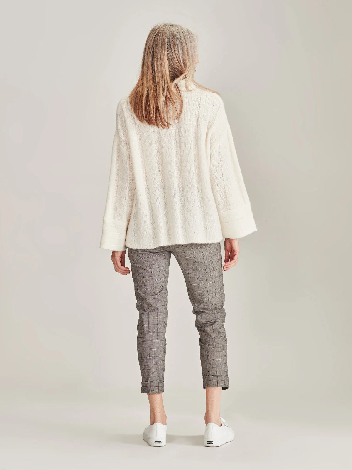 Sills Check Cuffed Hepburn Pant - various colours