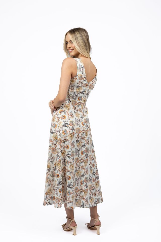 Humidity Willa Dress - Kaffir Print