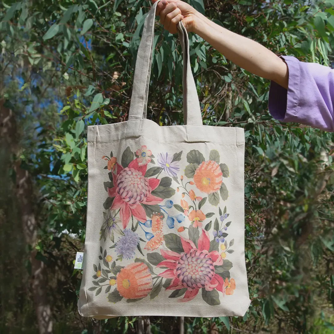 Earth Greetings Tote Bag - abundance