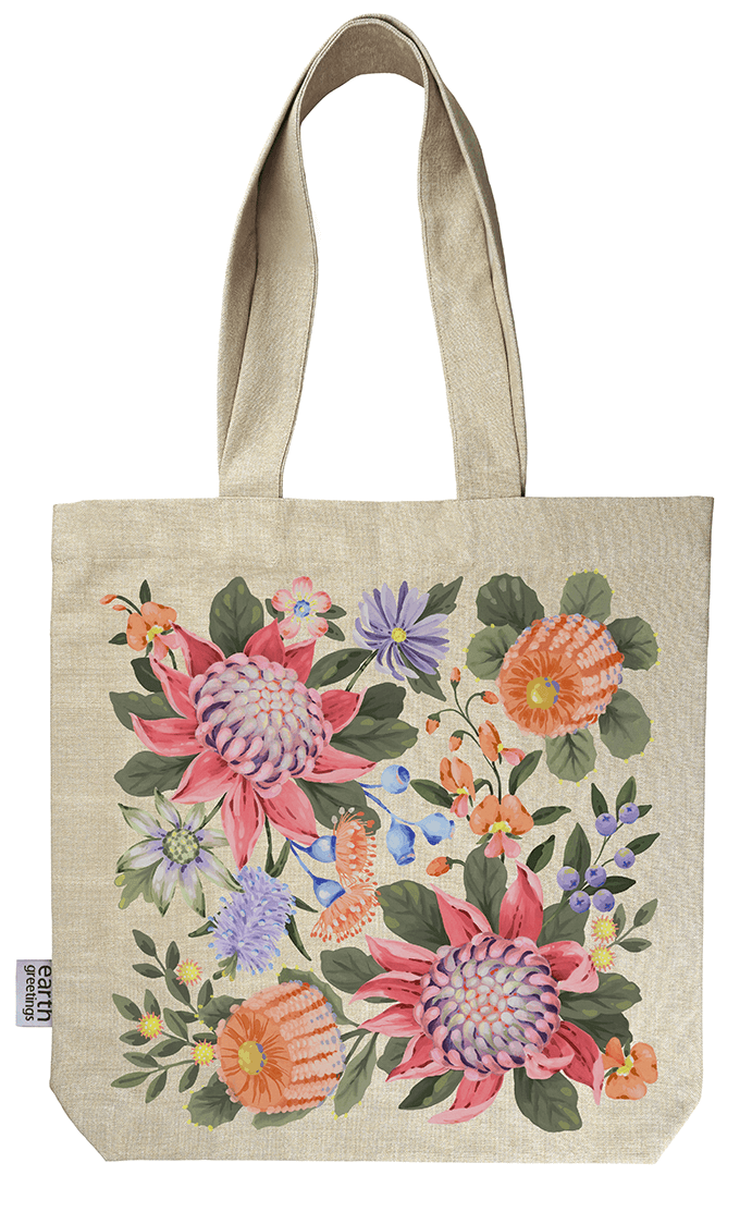 Earth Greetings Tote Bag - abundance