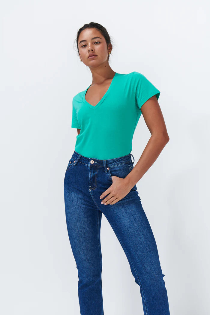 Kireina Vacay Jean Raw Hem - cali wash
