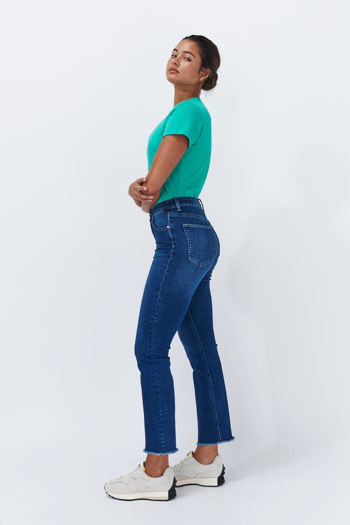 Kireina Vacay Jean Raw Hem - cali wash