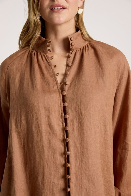 Eb & Ive Bajau Button Shirt