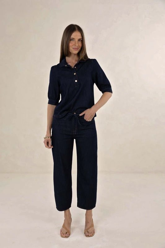 Humidity Ivy Barrel Jean