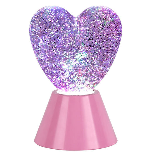 Cotton Candy Glitter Lamp