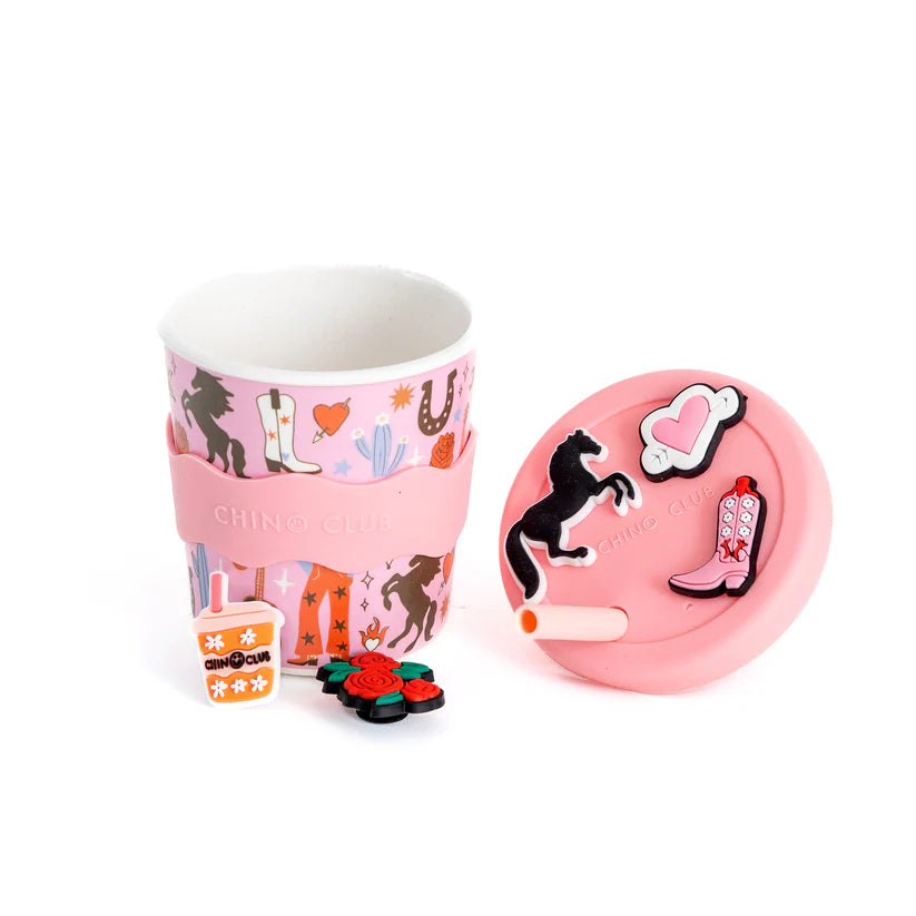 Chino Club Charm cup 8oz - various designs