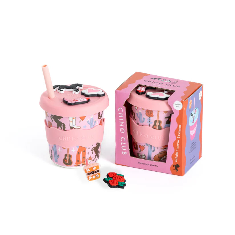 Chino Club Charm cup 8oz - various designs