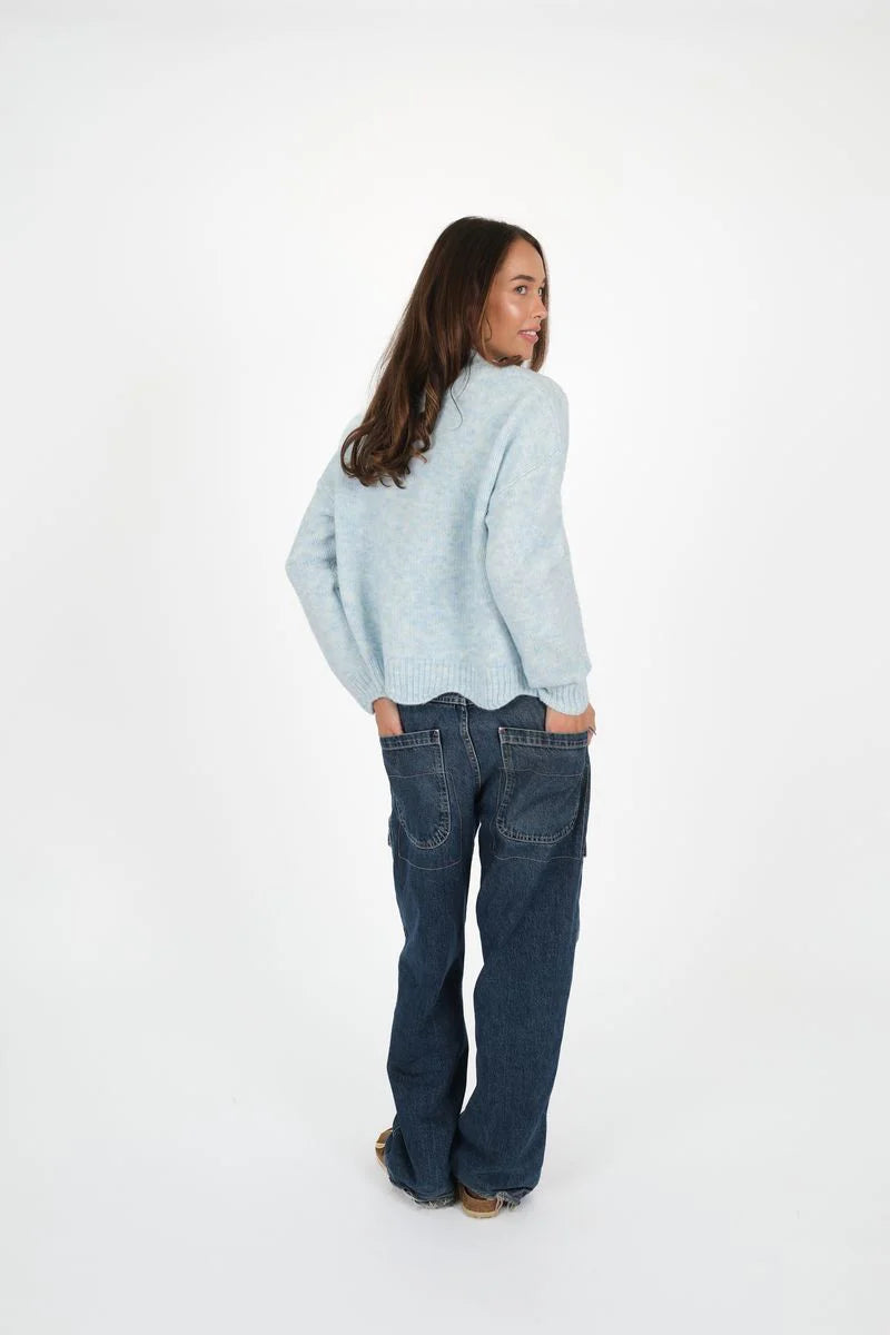 Titchie Scallop Jumper - various colours