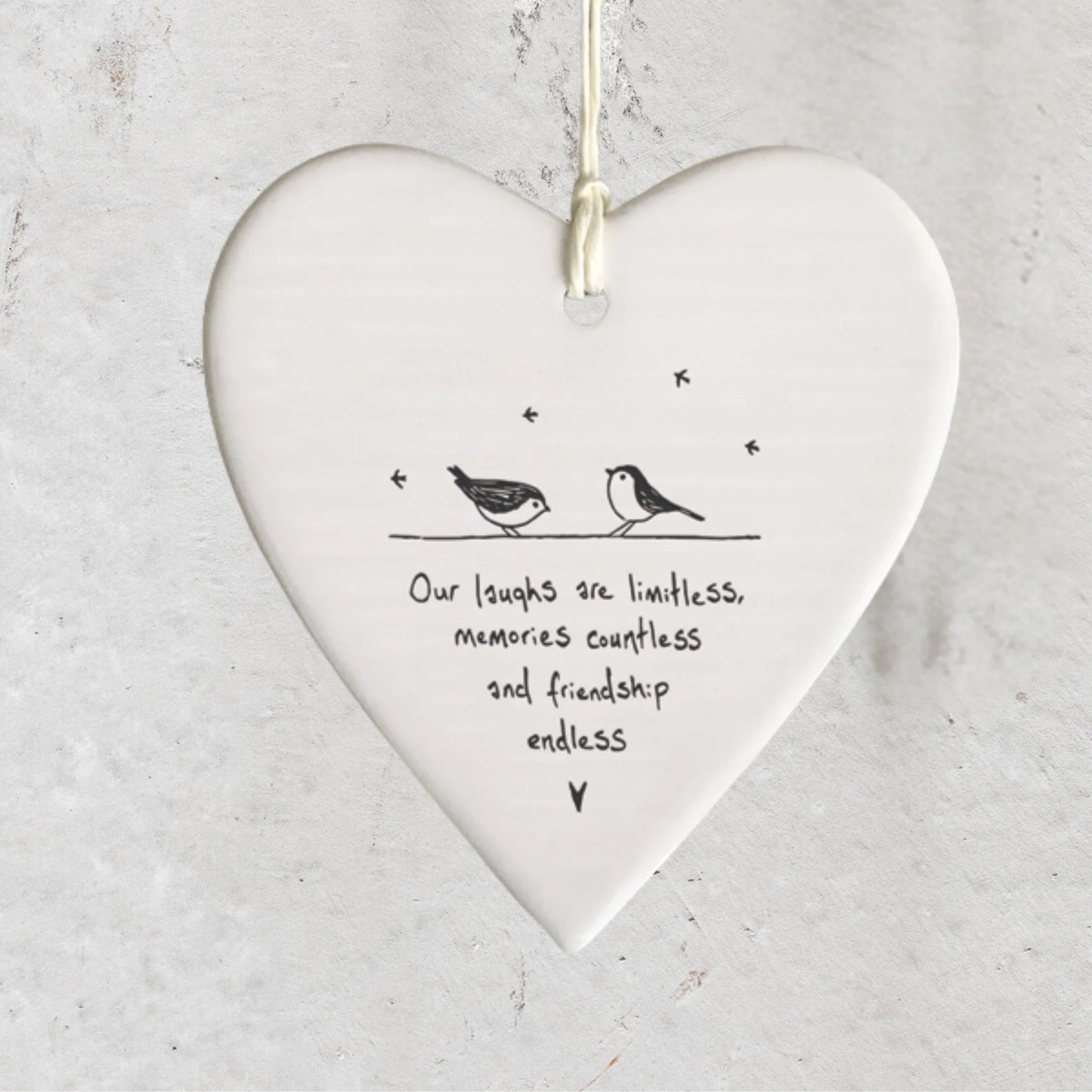 Heaven In Earth Wobbly Heart Hanger
