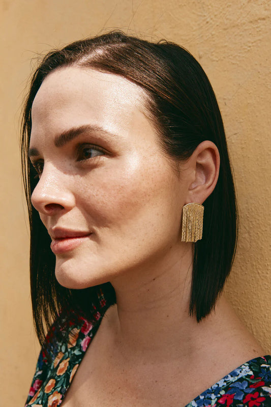 Eb & Ive Lujo Earring - gold
