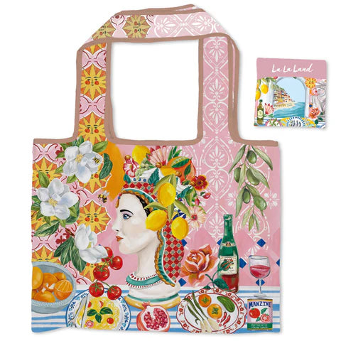 La La Land Foldable Shopping Bag - various designs