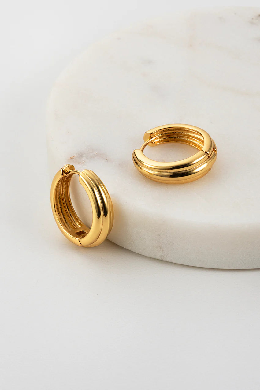 Zafino Paris Hoop - gold & silver