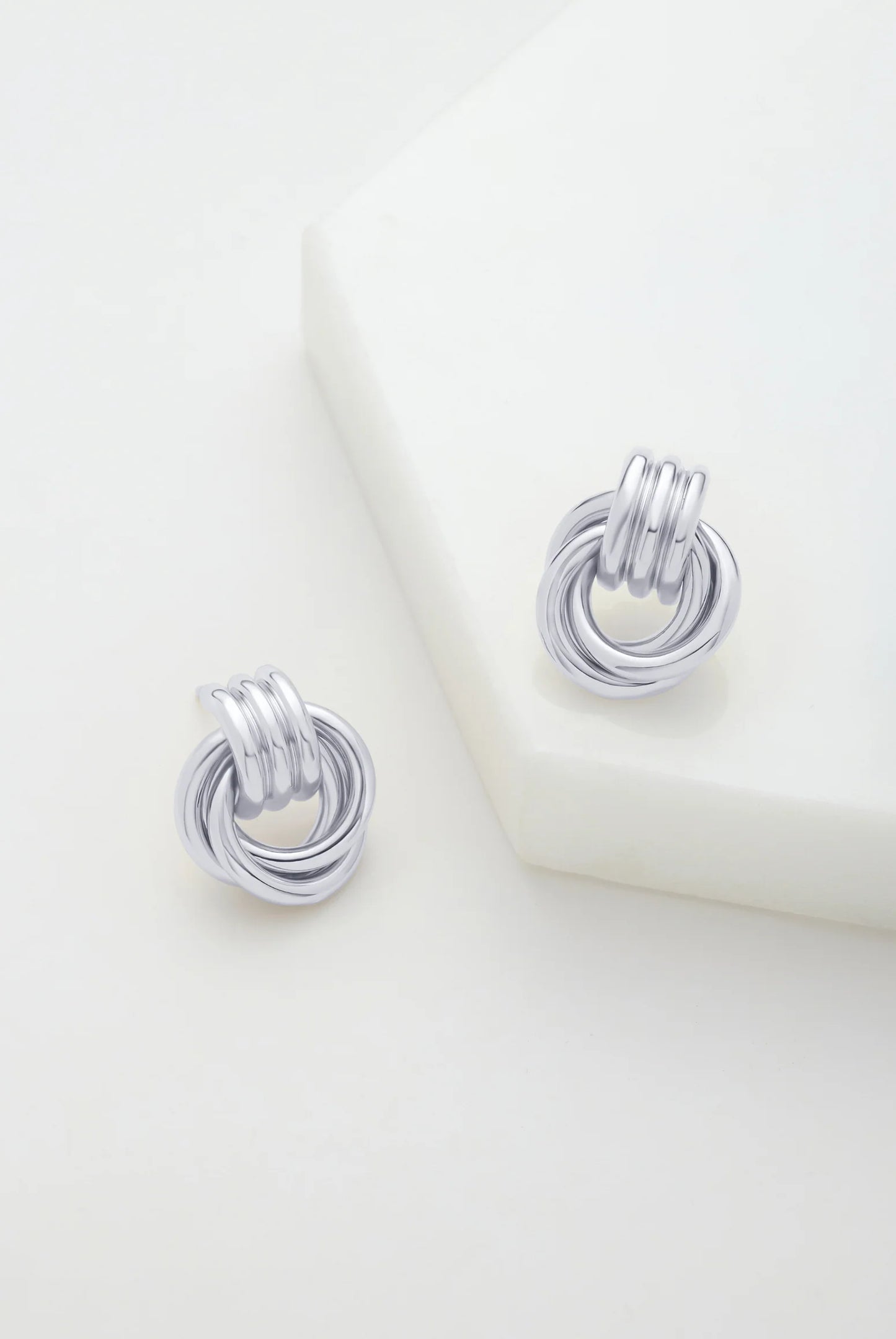 Zafino Poppy Earrings - gold & silver