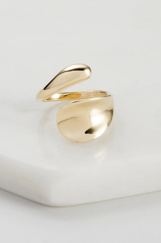 Zafino Twin Ring - gold & silver