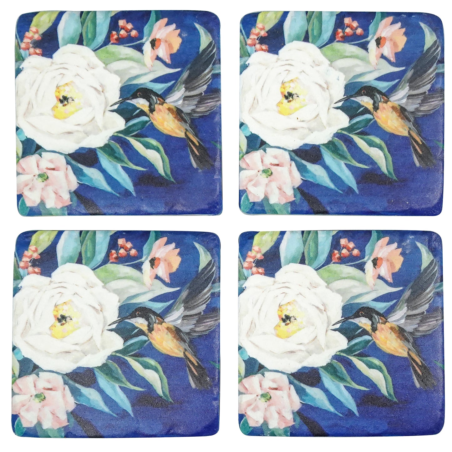 NF Resin set of 4 Coasters - various designs