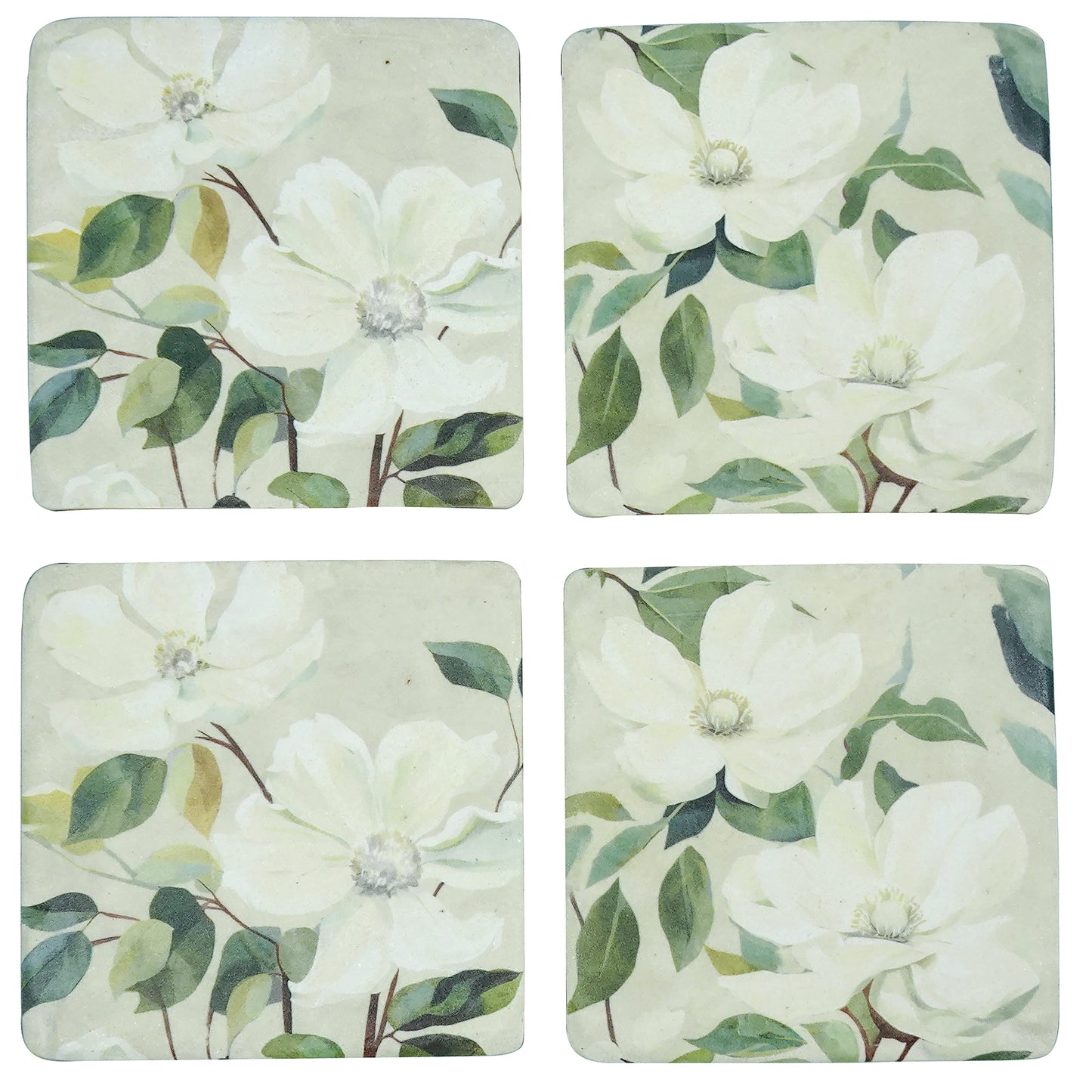 NF Resin set of 4 Coasters - various designs